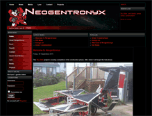 Tablet Screenshot of neogentronyx.com